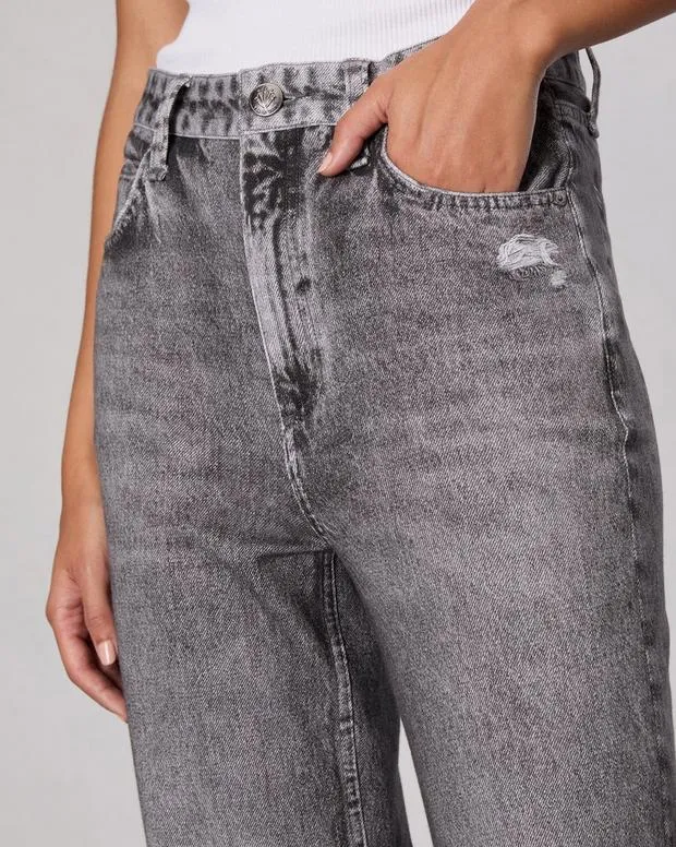 Women Jeans Rag and Bone Miramar Terry Shea Pant Cotton Terry Raven