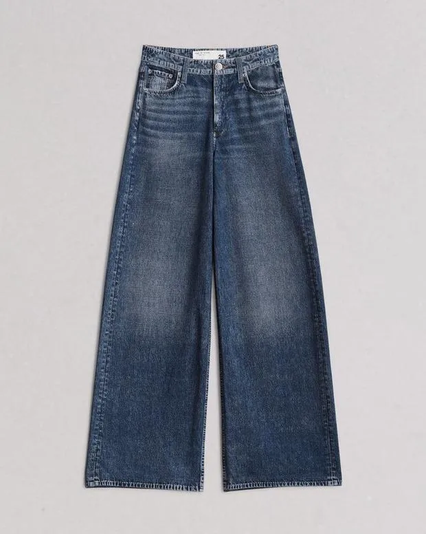 Women Jeans Rag and Bone Miramar Terry Sofie WideLeg Pant Cotton Terry Kimber