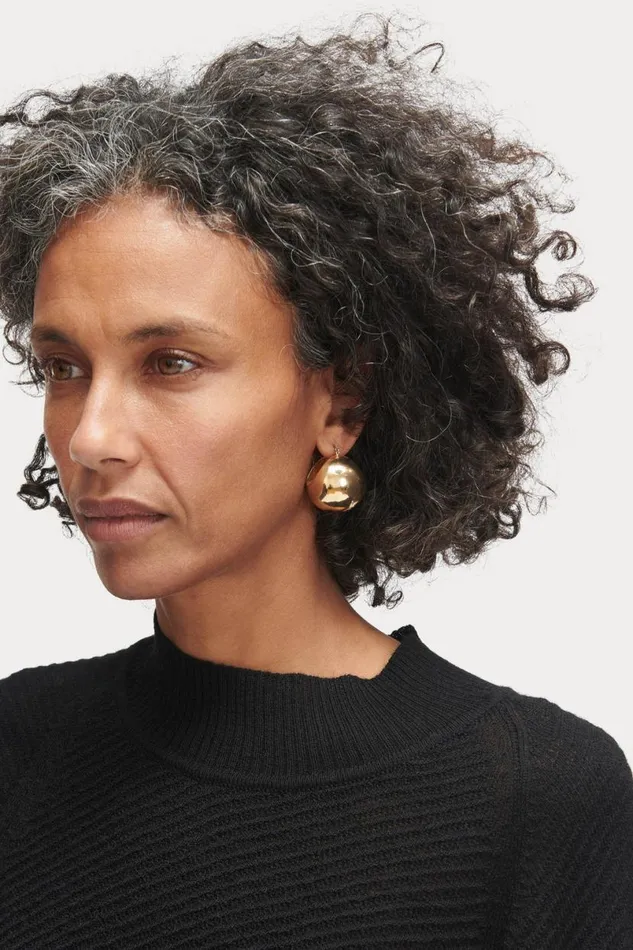 Women Jewelry Rachel Comey Large Keel Hoop Gold