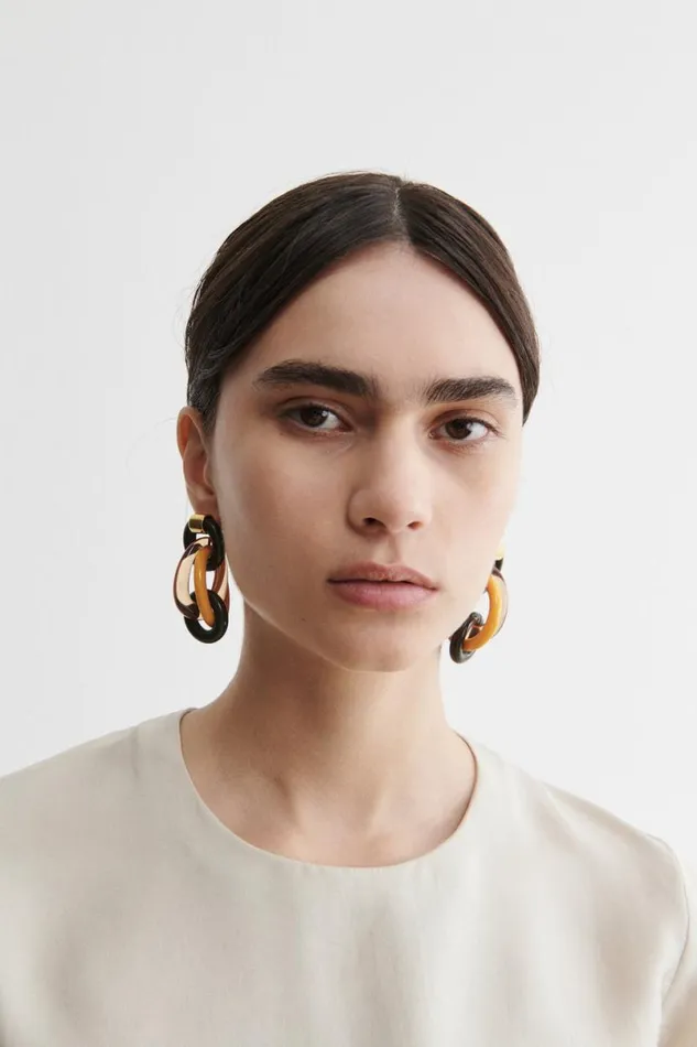Women Jewelry Rachel Comey Olly Earring Seaweed Multi