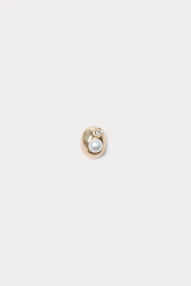 Women Jewelry Rachel Comey Quarry Appo Earring Single Goldpearl