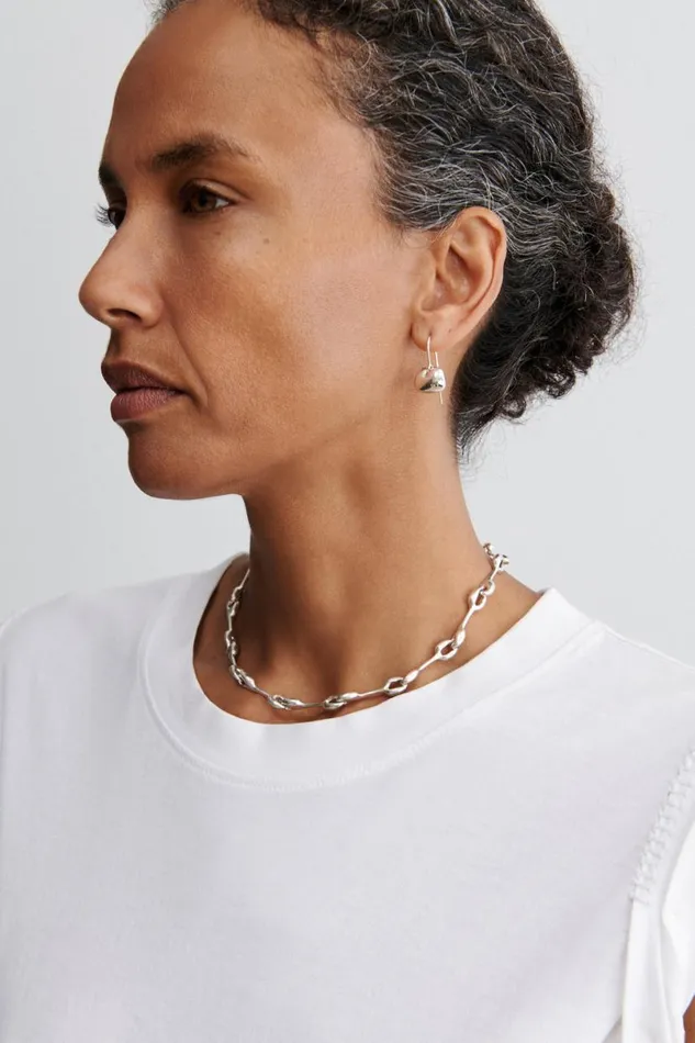 Women Jewelry Rachel Comey Quarry Mara Necklace Silver