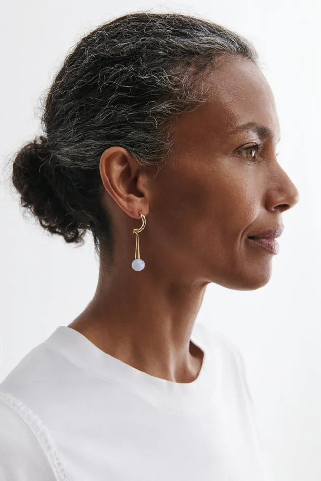 Women Jewelry Rachel Comey Quarry Penjar Earring Pair Brassblue