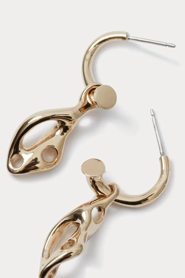 Women Jewelry Rachel Comey Quarry Ramon Earring Pair Brass