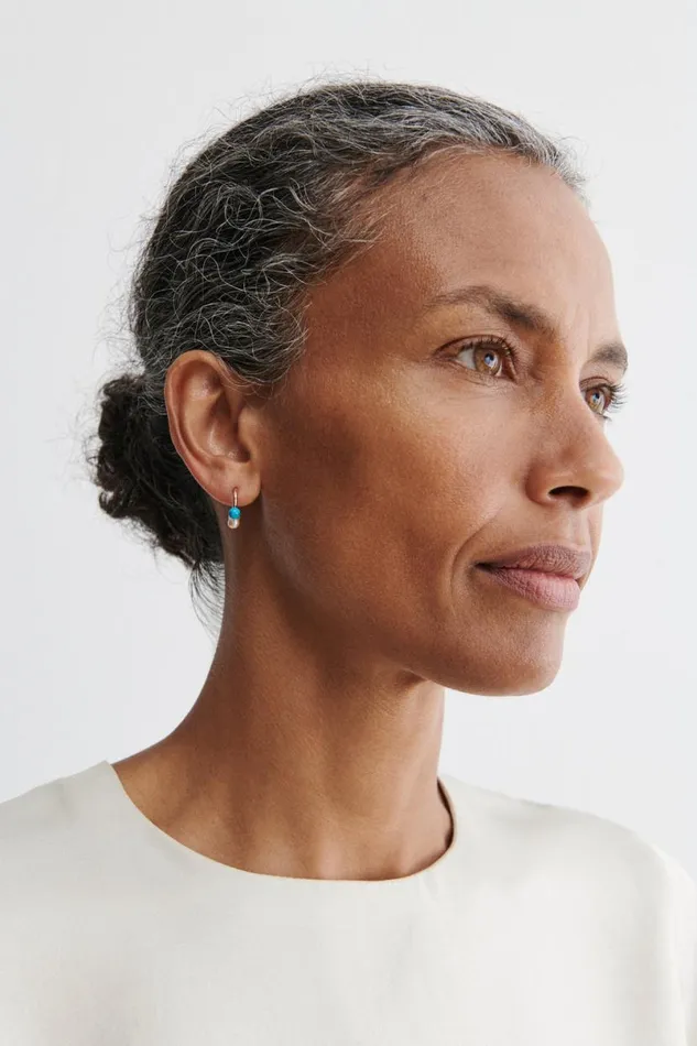 Women Jewelry Rachel Comey Quarry Thale X RC Earring Single Turquoise Pink Pearl Women Jewelry Rachel Comey Quarry Thale X RC Earring Single Turquoise Pink Pearl