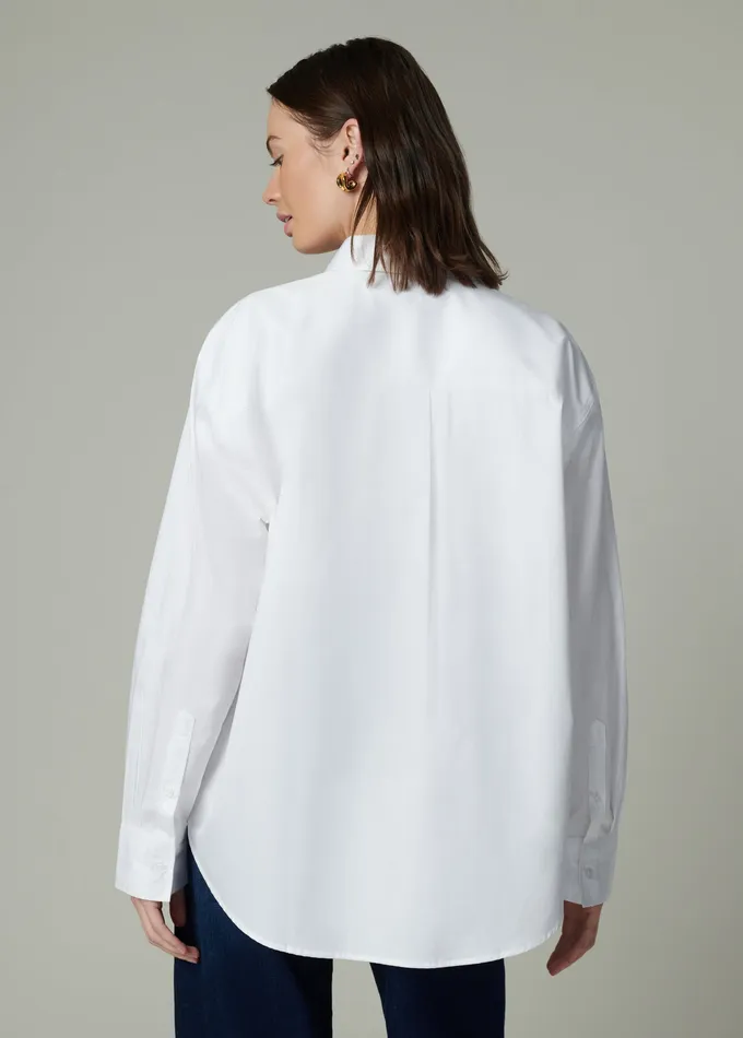 Women Joe8217s Jeans THE BOYFRIEND BUTTON DOWN SHIRT Optic White Tops