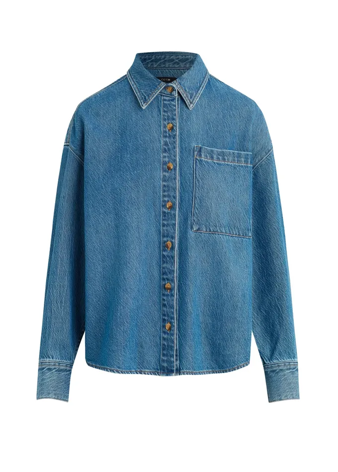 Women Joe8217s Jeans THE CLASSIC DENIM SHIRT Cloud Nine Tops