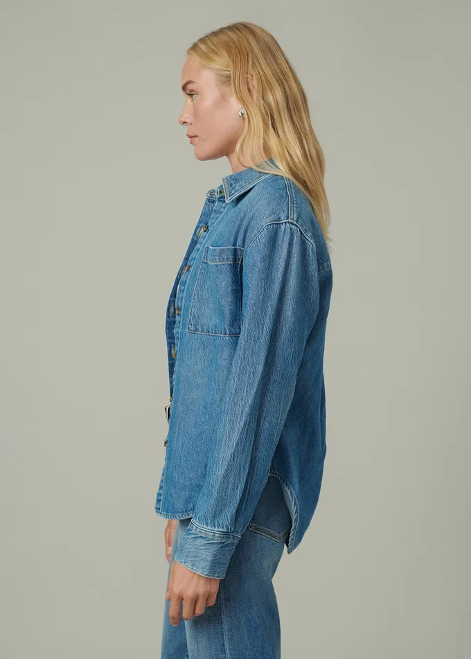 Women Joe8217s Jeans THE CLASSIC DENIM SHIRT Cloud Nine Tops