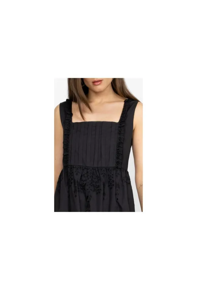 Women Johnny Was Dresses Jesminda Midi Dress Black
