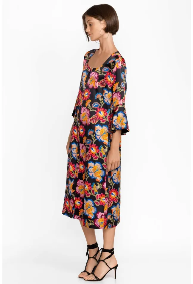 Women Johnny Was Dresses Sidonia Button Front Dress Sidonia