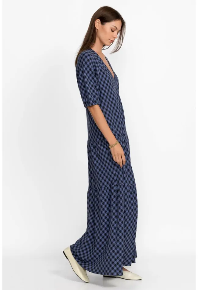 Women Johnny Was Dresses V Neck Tier Dress Multi