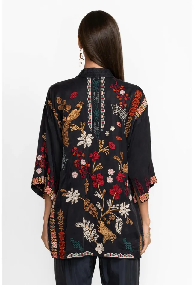 Women Johnny Was Kimonos Zuzu Kimono Black