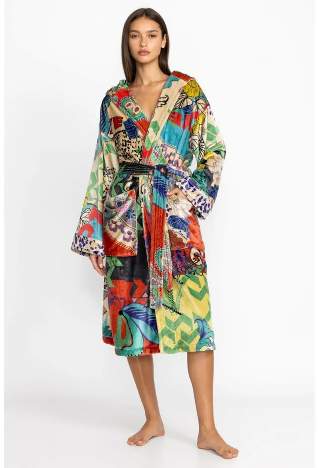 Women Johnny Was Sleepwear Cozy Robe Love