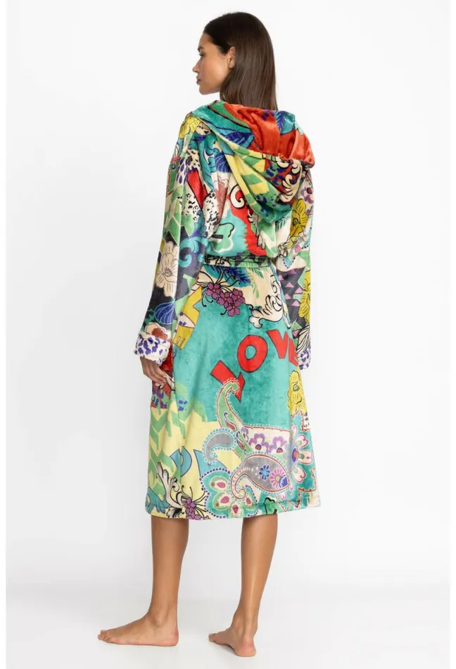 Women Johnny Was Sleepwear Cozy Robe Love