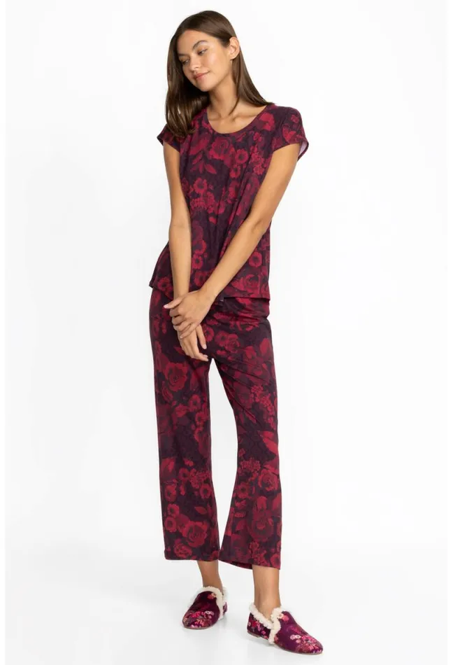 Women Johnny Was Sleepwear The Bobbie Crop Set Carrie