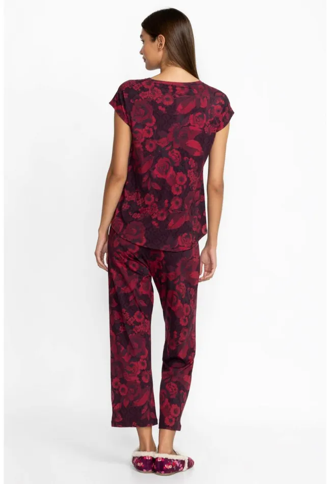 Women Johnny Was Sleepwear The Bobbie Crop Set Carrie