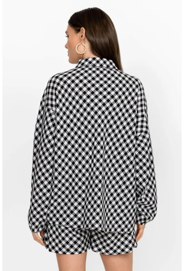 Women Johnny Was Tops High Low Button Shirt Multi