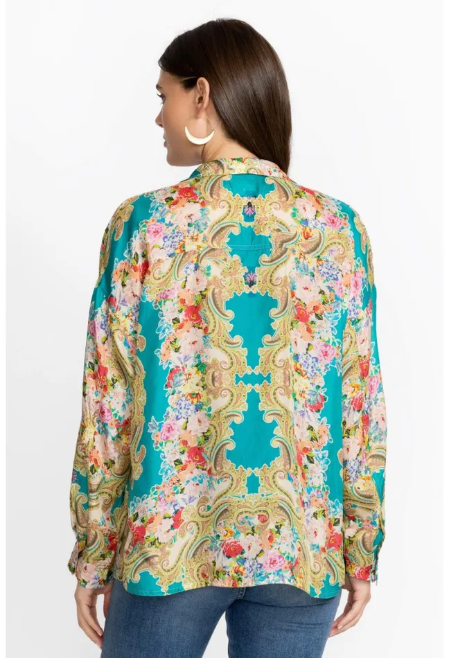 Women Johnny Was Tops Rivoray Arie Button Up Rivoray