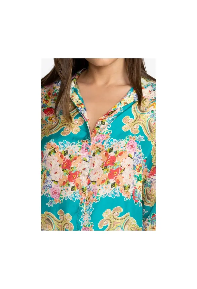 Women Johnny Was Tops Rivoray Arie Button Up Rivoray
