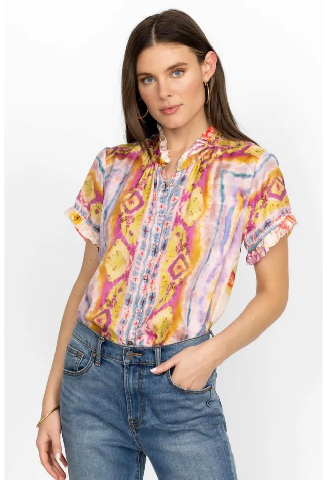 Women Johnny Was Tops Sander Zoli Tunic Sander