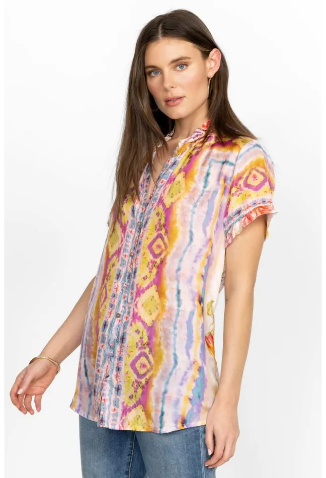 Women Johnny Was Tops Sander Zoli Tunic Sander