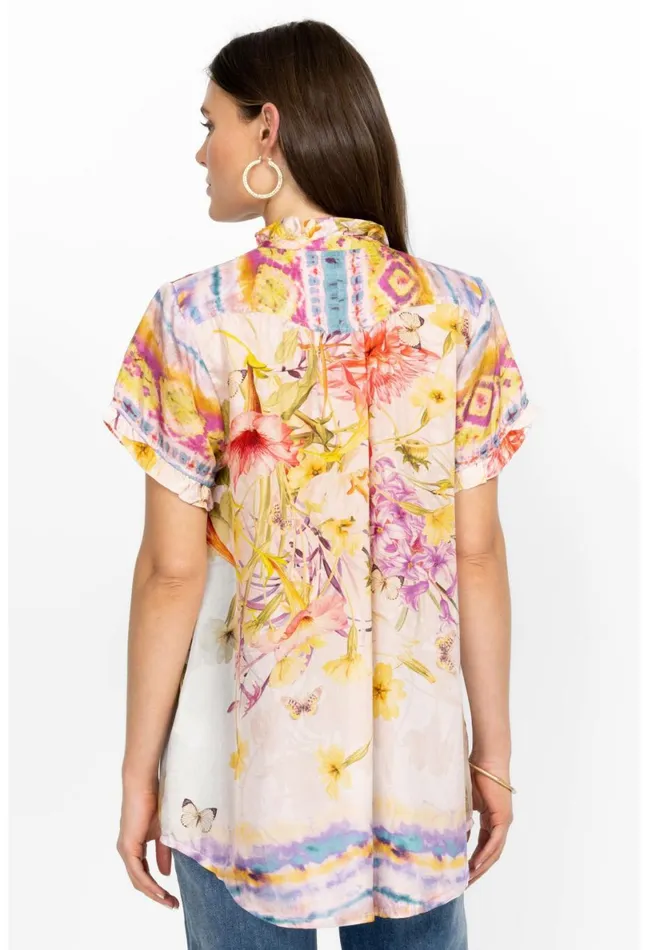 Women Johnny Was Tops Sander Zoli Tunic Sander
