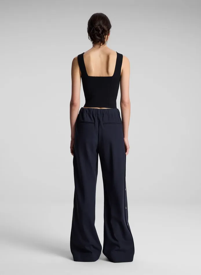 Women Jordana Compact Knit Top Black ALC Tops