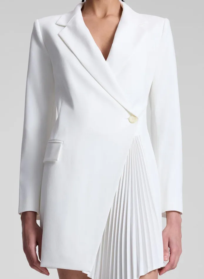 Women Juliet Pleated Blazer Dress Daikon ALC Dresses