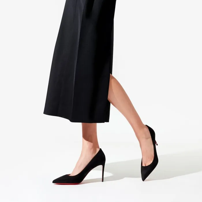Women Kate 85 Mm Pumps 8211 Veau Velours 8211 Black Christian Louboutin Pumps