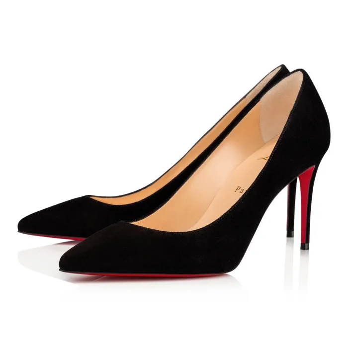 Women Kate 85 Mm Pumps 8211 Veau Velours 8211 Black Christian Louboutin Pumps