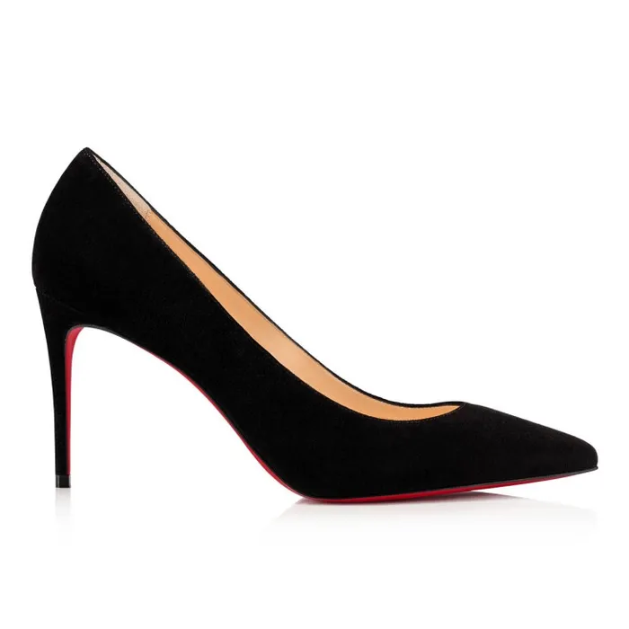 Women Kate 85 Mm Pumps 8211 Veau Velours 8211 Black Christian Louboutin Pumps