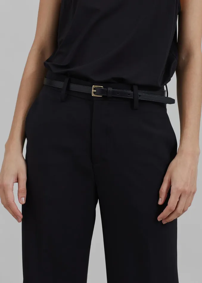 Women Katie Flared Pants 8211 Black The Frankie Shop Bottoms