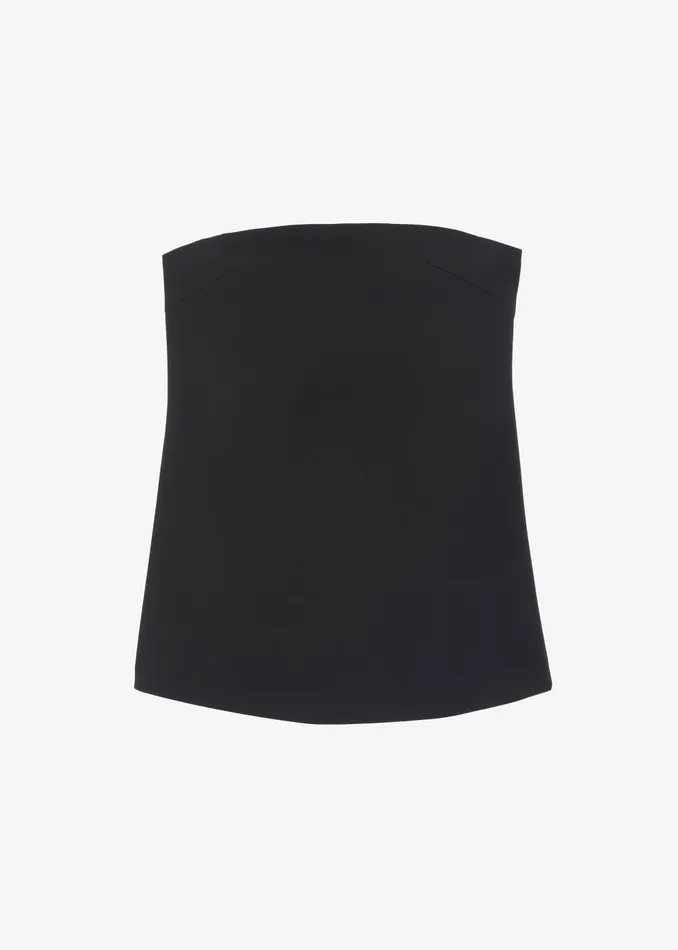 Women Kit Strapless Top 8211 Black The Frankie Shop Tops