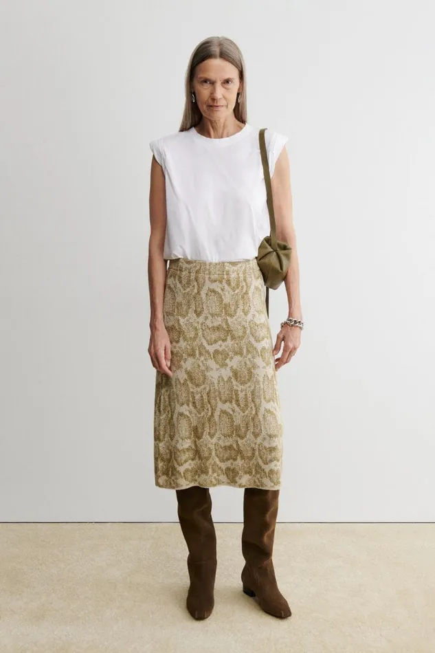 Women Knits Rachel Comey Amis Skirt Taupe Women Knits Rachel Comey Amis Skirt Taupe