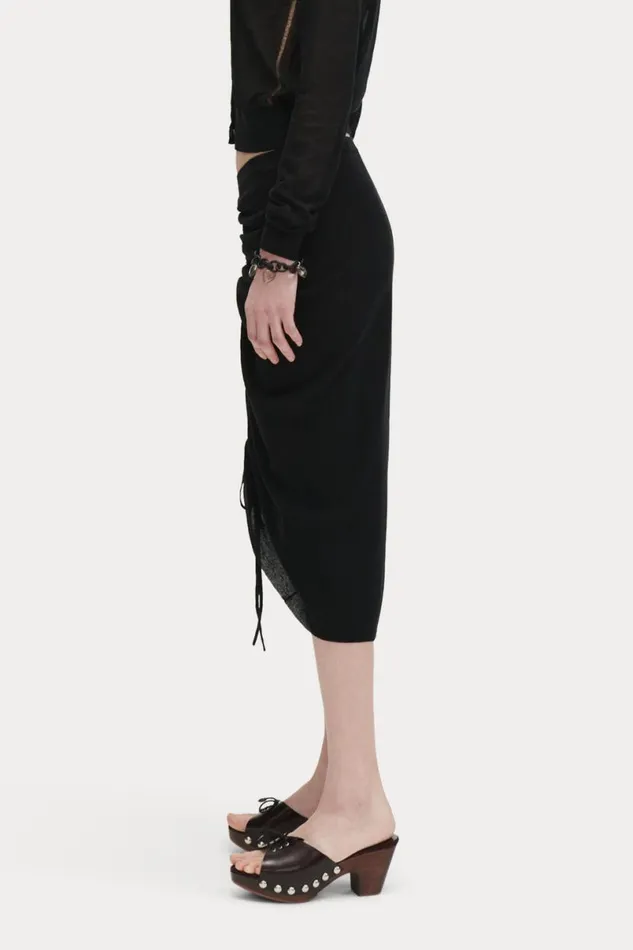 Women Knits Rachel Comey Filo Skirt Black
