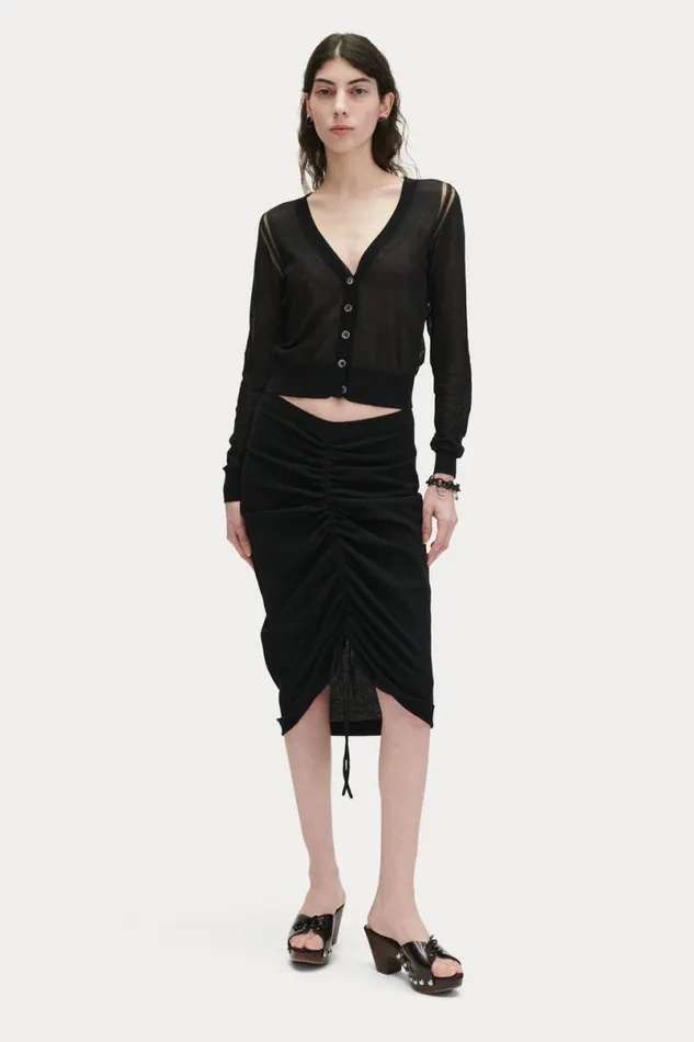 Women Knits Rachel Comey Filo Skirt Black