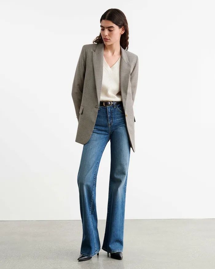 Women KORINA CASHMERE SWEATER Espresso Knits and Sweaters Nili Lotan