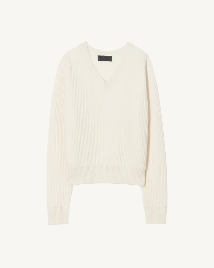 Women KORINA CASHMERE SWEATER Espresso Knits and Sweaters Nili Lotan