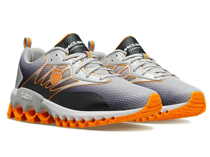 Women Lifestyle KSwiss TUBES SPORT X MCLAREN Grayblackpapaya
