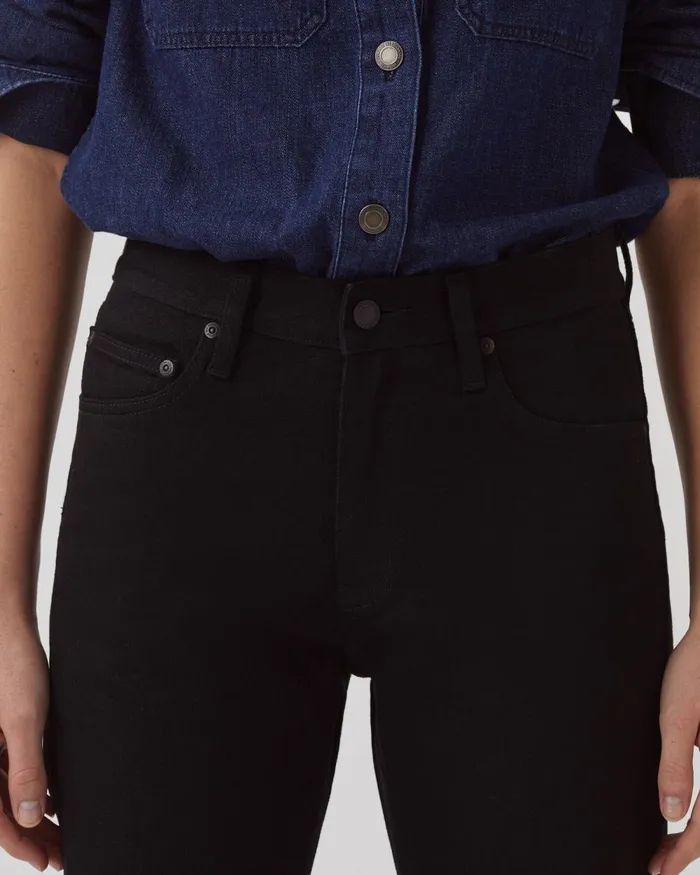 Women Lili 8211 Slim Jeans Black Denim Comptoir Des Cotonniers Jeans