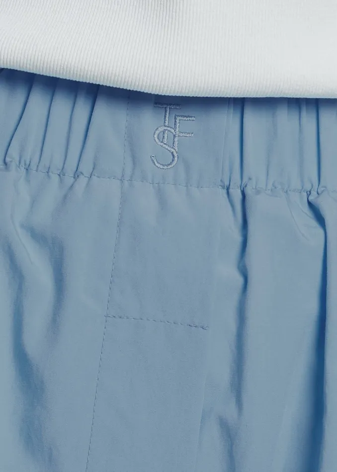 Women Lui Organic Cotton Boxer Short 8211 Blue The Frankie Shop Bottoms