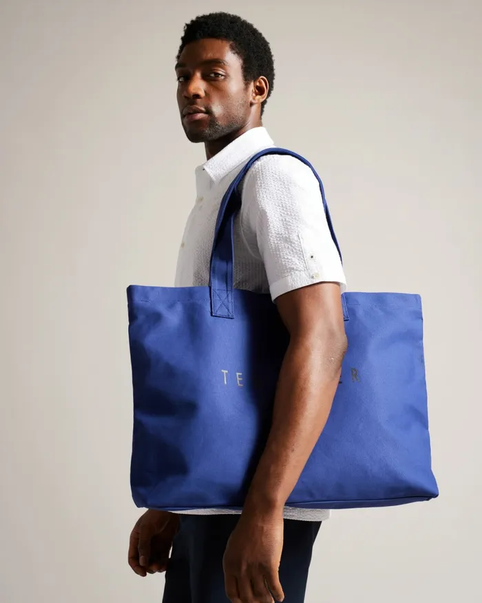 Women LUKKEE 8211 Branded Tote Bag Navy Ted Baker Tote Bags