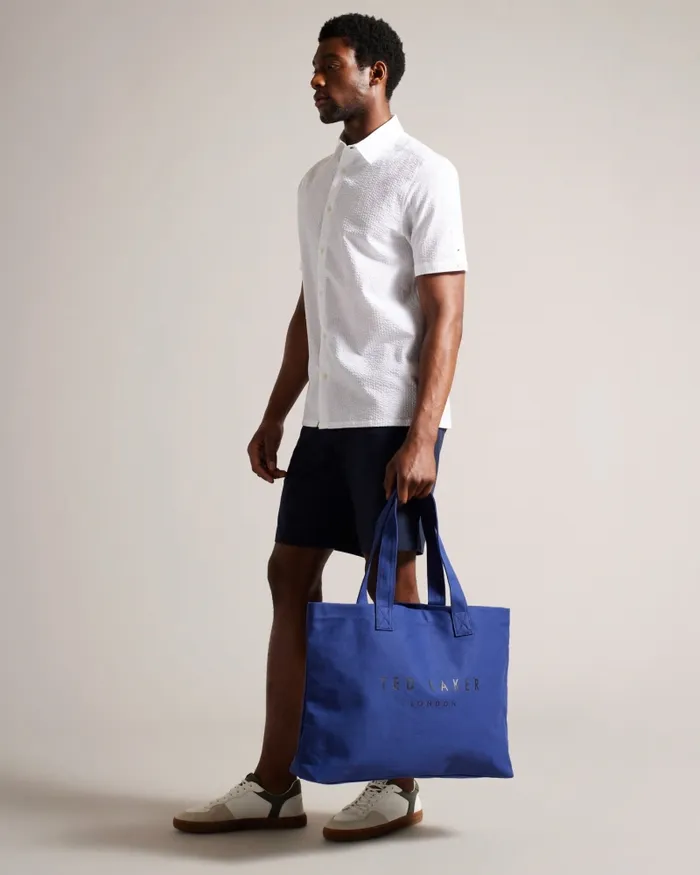 Women LUKKEE 8211 Branded Tote Bag Navy Ted Baker Tote Bags Women LUKKEE 8211 Branded Tote Bag Navy Ted Baker Tote Bags