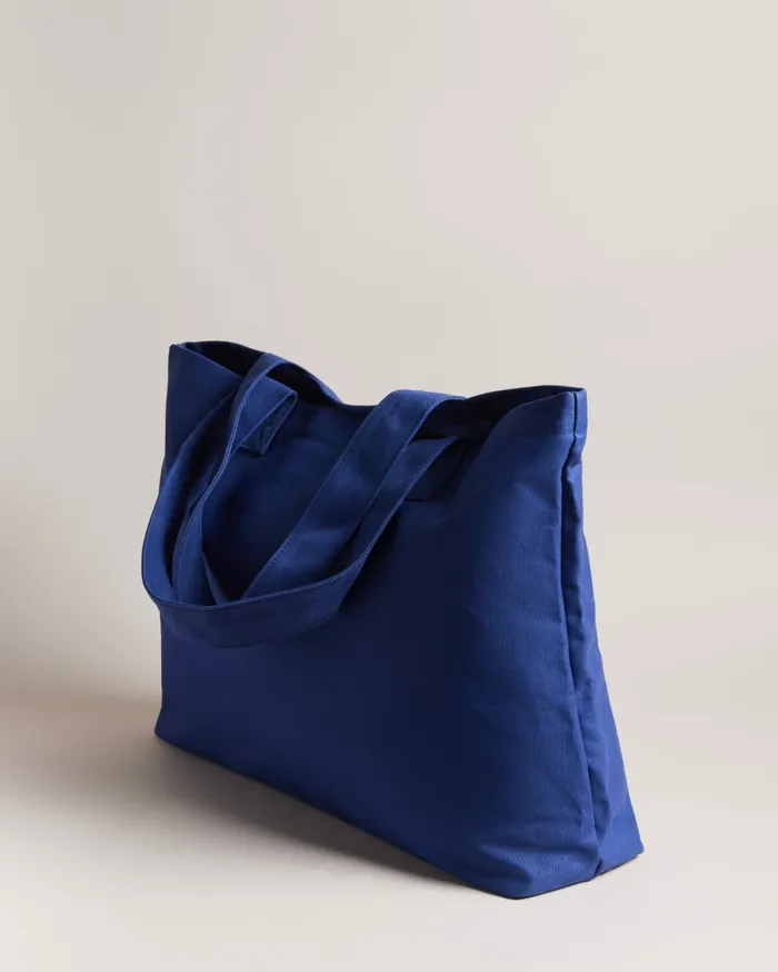Women LUKKEE 8211 Branded Tote Bag Navy Ted Baker Tote Bags Women LUKKEE 8211 Branded Tote Bag Navy Ted Baker Tote Bags
