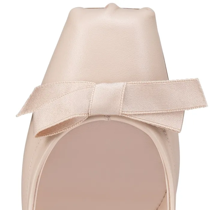 Women Mamaflirt 30 Mm Ballerinas 8211 Nappa Leather 8211 Leche Christian Louboutin Flats and Loafers