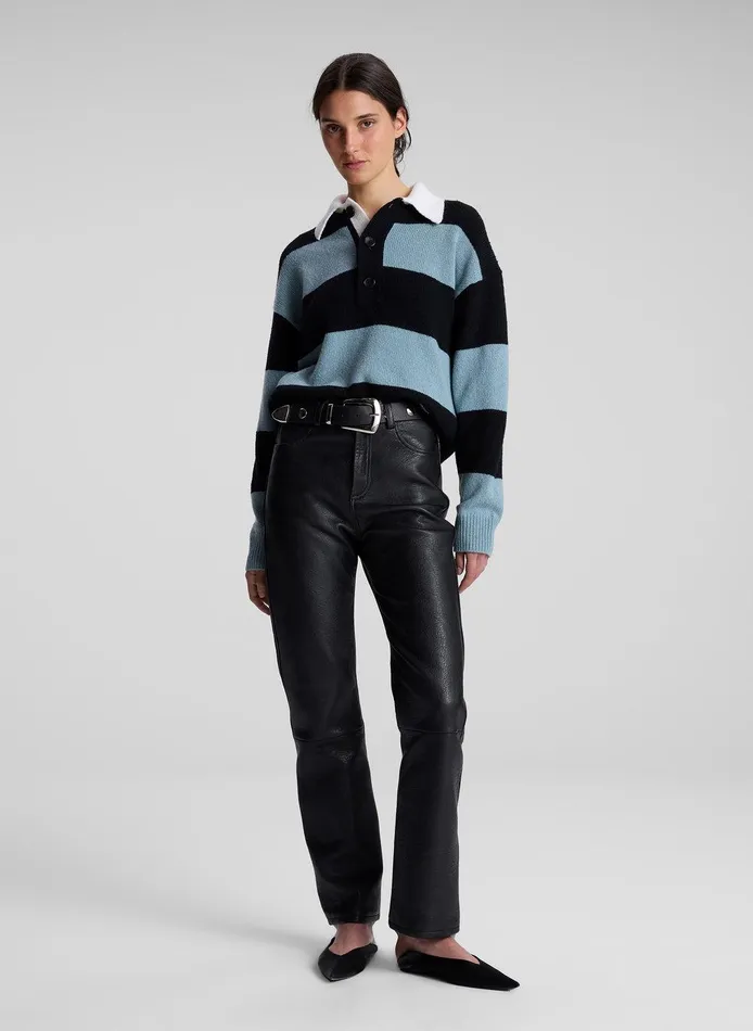 Women Mason Wool Cashmere Sweater Zenith Blueblack ALC Knitwear