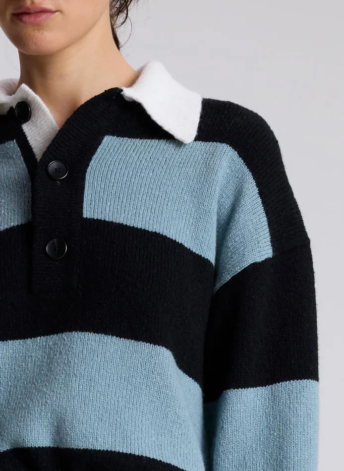 Women Mason Wool Cashmere Sweater Zenith Blueblack ALC Knitwear