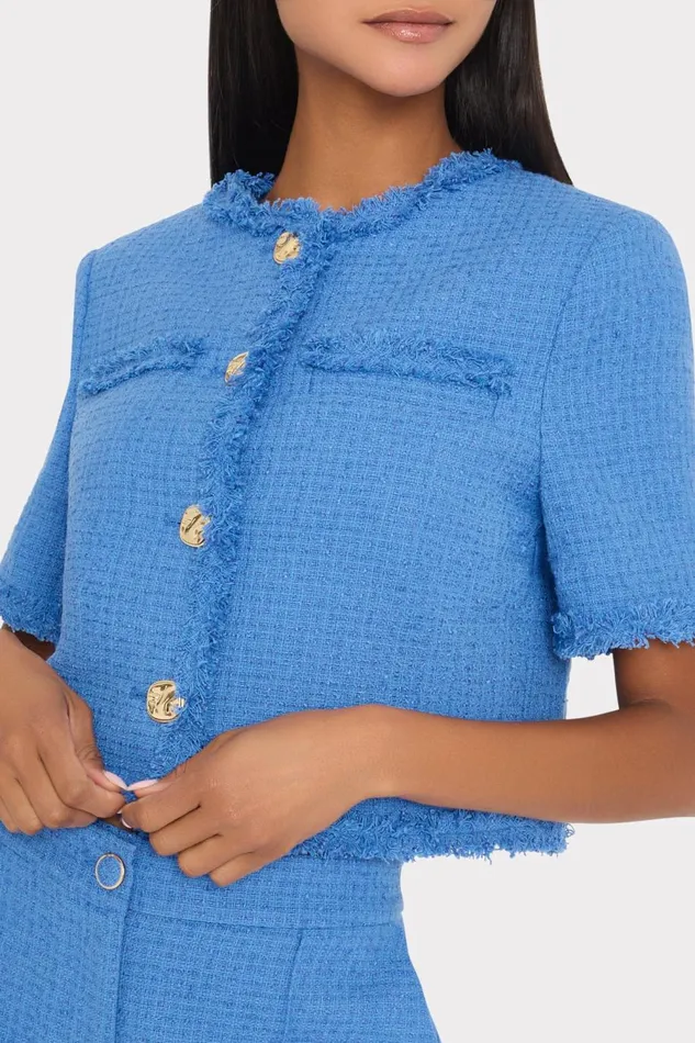 Women Matching Sets Milly Jeanne Boucle Top Blue Women Matching Sets Milly Jeanne Boucle Top Blue