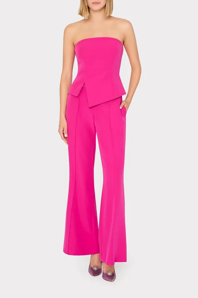 Women Matching Sets Milly Nash Cady Pants Fuchsia