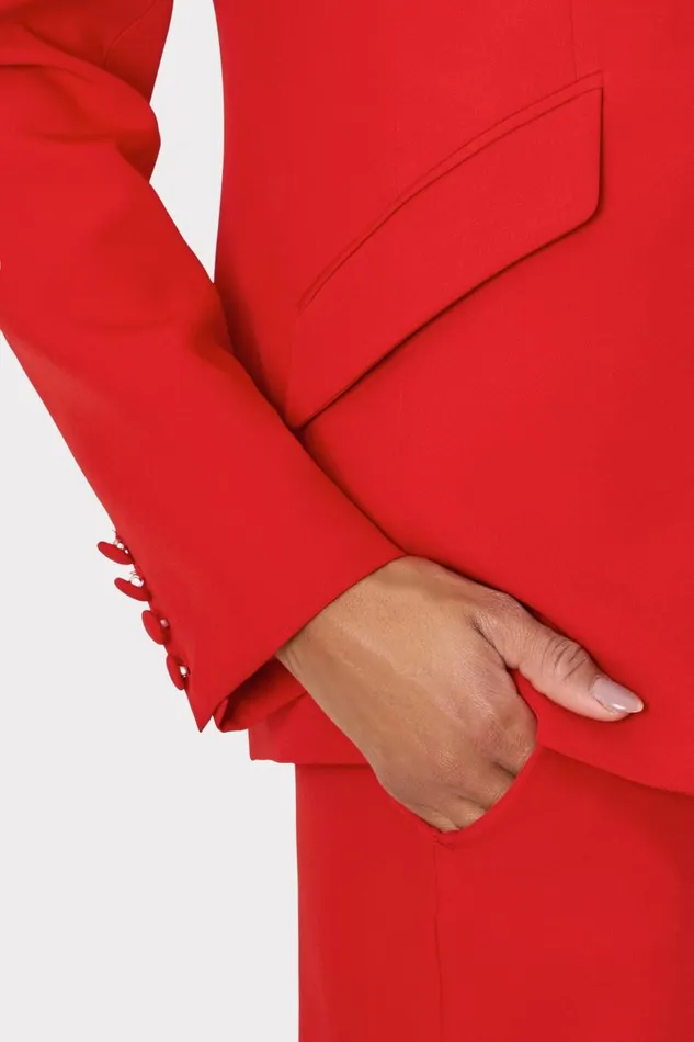 Women Matching Sets Milly Nicola Cady Pants Red